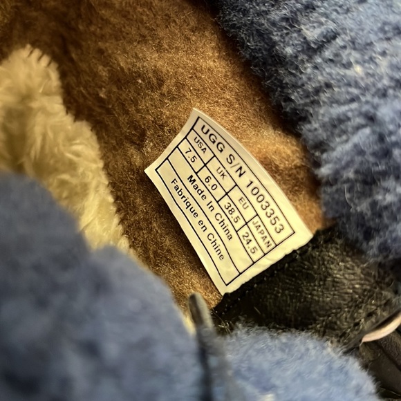 Ugg Lorien Waterproof Tech Boots  1003353 W Midnight Size 7.5 - Picture 9 of 10